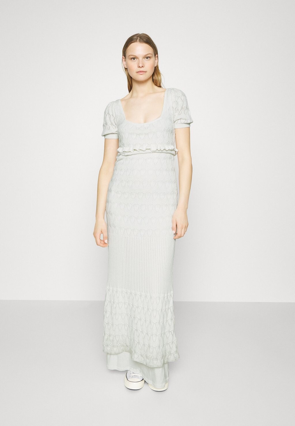 

Длинное платье Goldie Dress Pepe Jeans, мусс белый