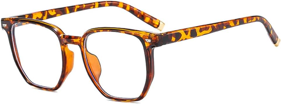 

Женские солнцезащитные очки с прозрачными линзами цвета океана, защита от ультрафиолета UV400, модные заклепки; мужские солнцезащитные очки в трендовом сине-зеленом цвете FYTUP, Leopard Clear