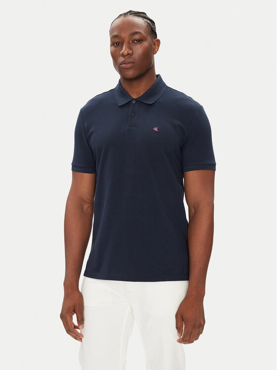 

Поло regular fit LV040EM269 Calvin Klein Jeans, синий