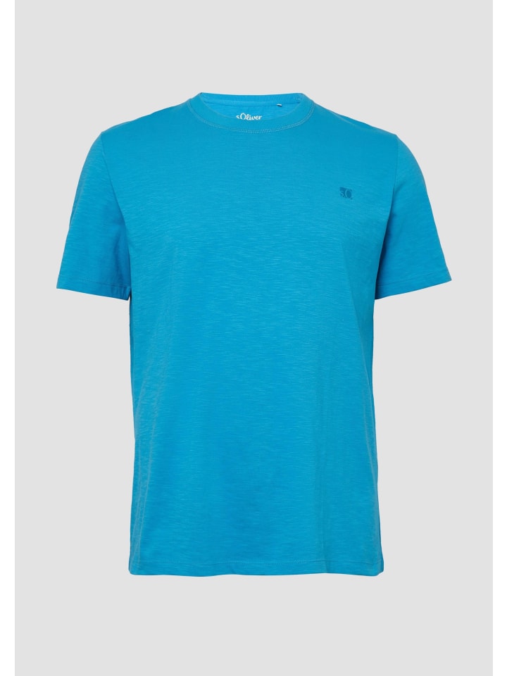 

s.Oliver Футболка цвета 6259_бирюзовый, Зеленый, s.Oliver Футболка цвета 6259_бирюзовый