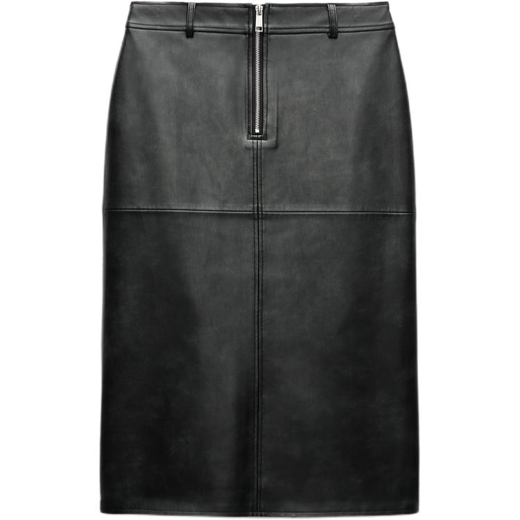 

ZARA Повседневная длинная юбка женская черная