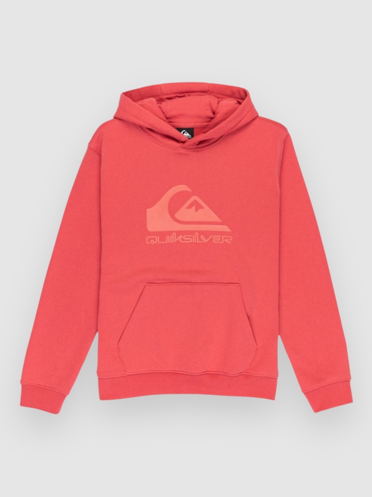 

Толстовка Quiksilver Comp Logo Kids Hoodie, mineral red