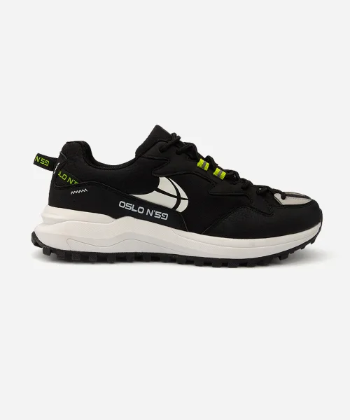 Мужские кроссовки с меш-вставками Troll Sneaker OSLON59 белые — фото 2