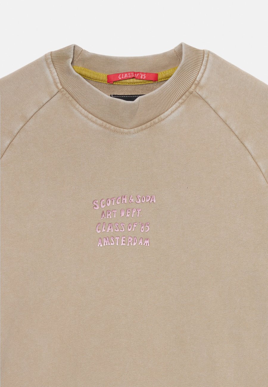 Толстовка Scotch & Soda RELAXED FIT ARTWORK, Plaza Taupe/Taupe — фото 3