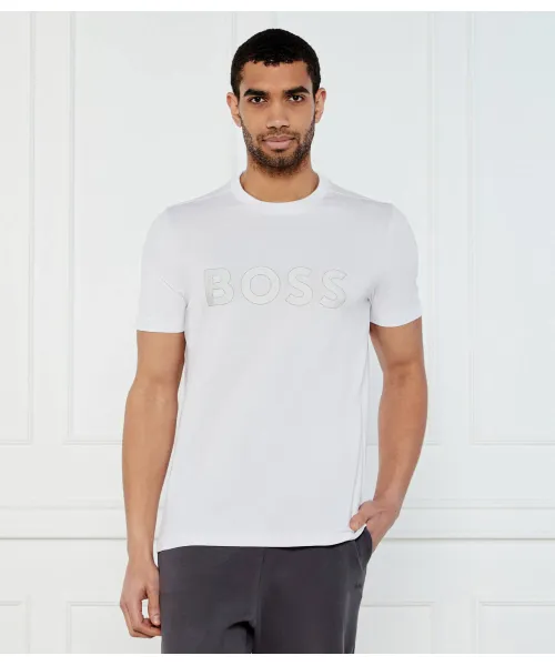 

Футболка с логотипом tl Regular fit Boss Green, белый
