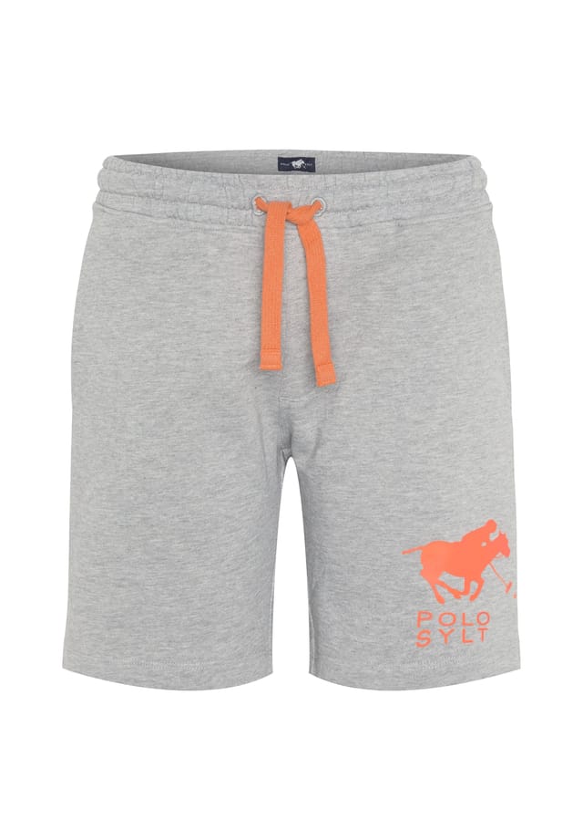 

Шорты в стиле лейбла Polo Sylt, серый