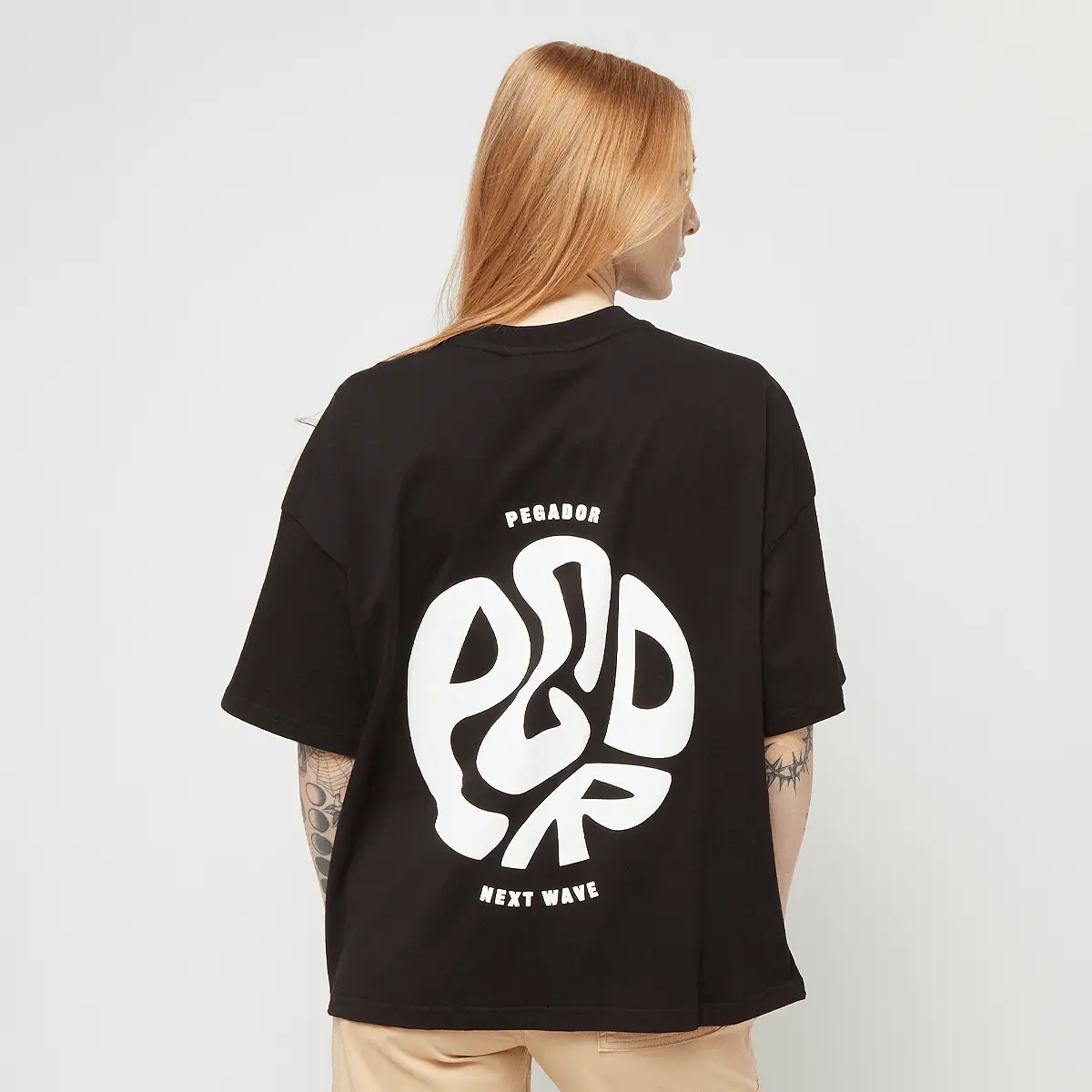 

Футболка Pegador Gabi Heavy Oversized Tee, черный