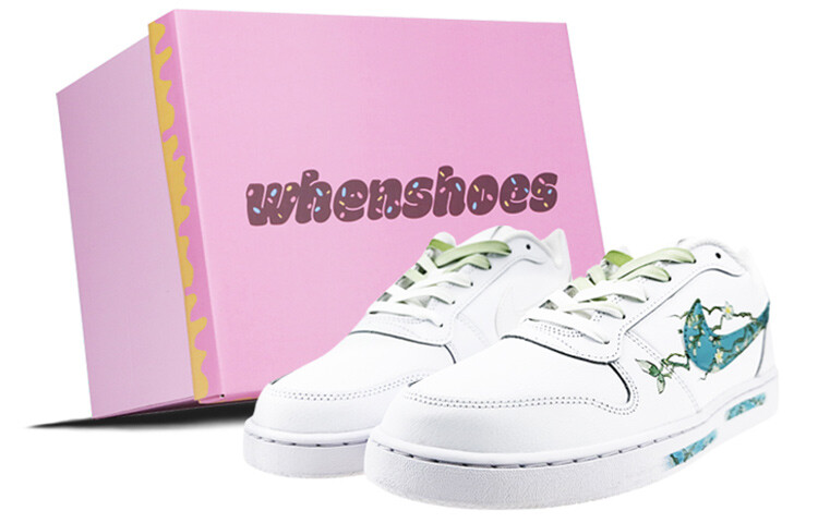 

EBERNON Скейтбординг Кроссовки Мужские Низкие Белые/зеленые Nike, Зеленый, EBERNON Скейтбординг Кроссовки Мужские Низкие Белые/зеленые Nike