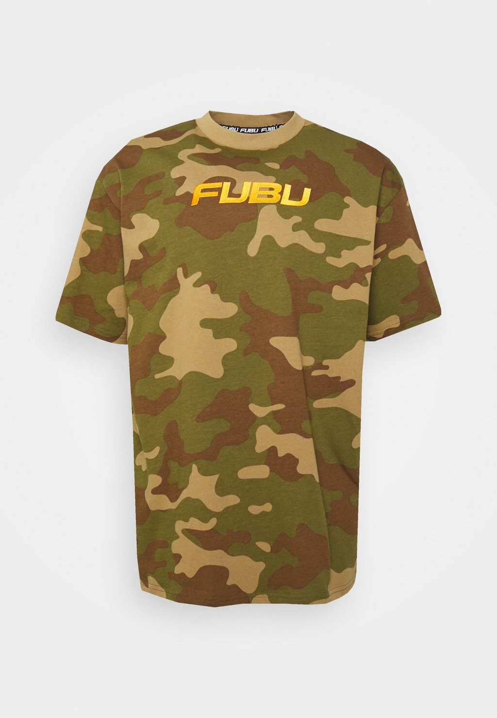 

Футболка с принтом Corporate Tee Unisex FUBU, оливковая