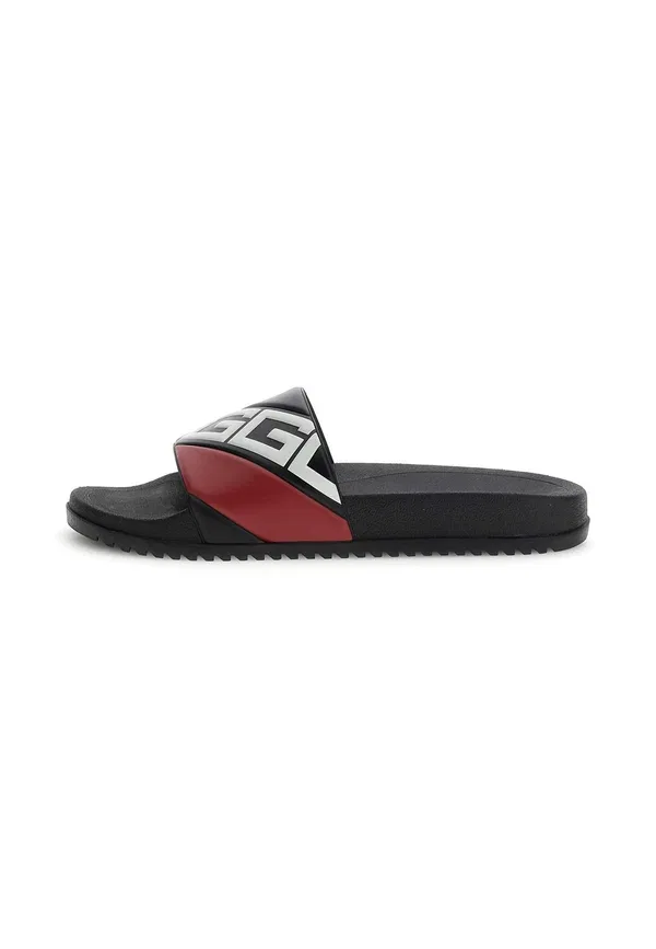 Сандалии-слайды Odent logo sandalen pool slides Guess, бордовый
