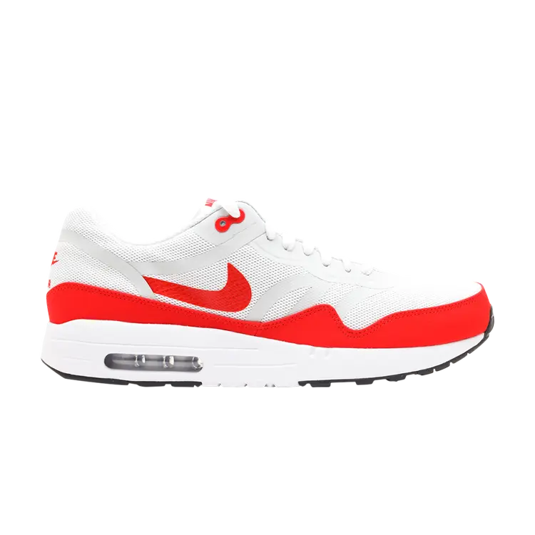 

Кроссовки Nike Air Max 1 Premium Tape QS 'Challenge Red', белый