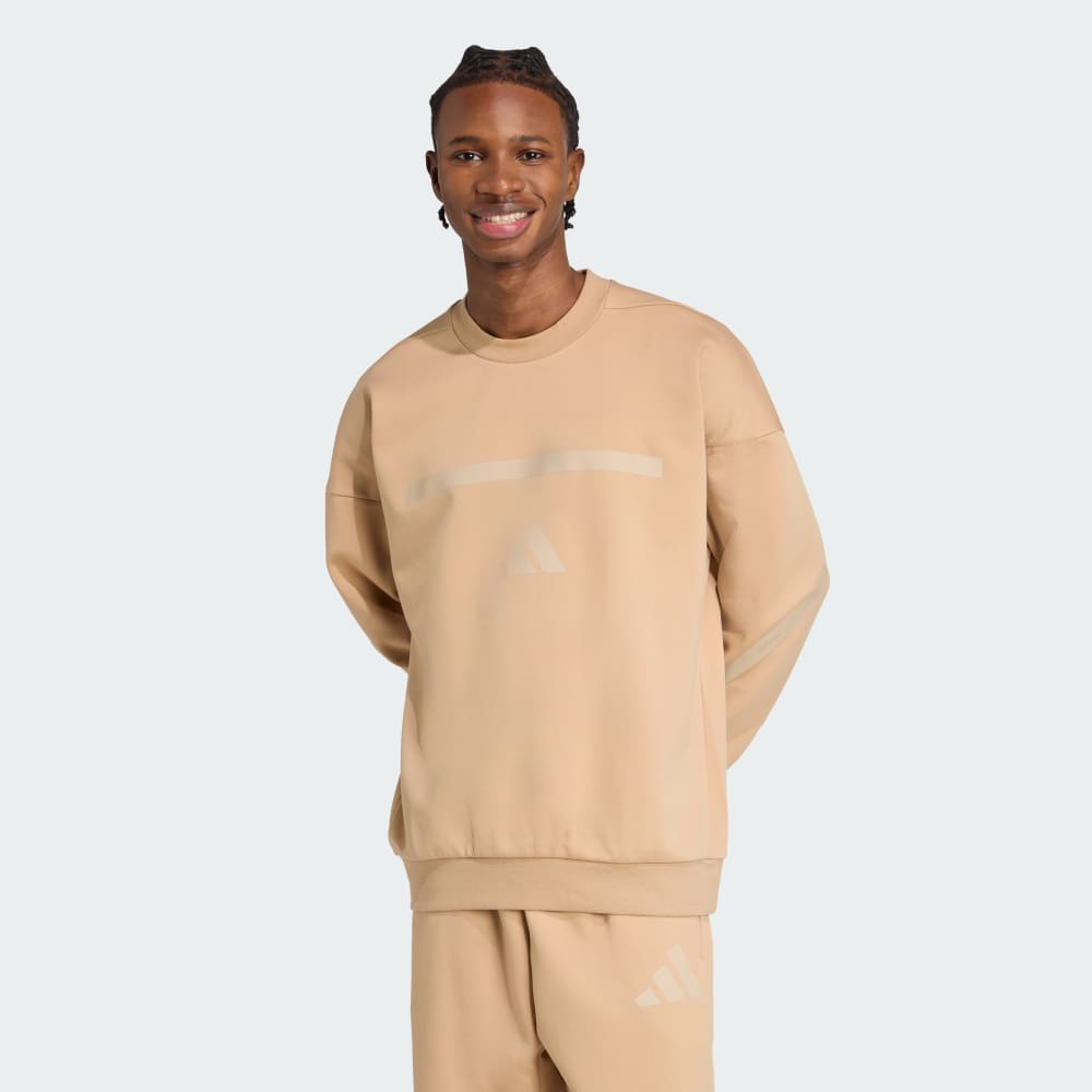 

Толстовка Adidas New adidas Z.N.E. Sweatshirt, цвет Warm Sandstone