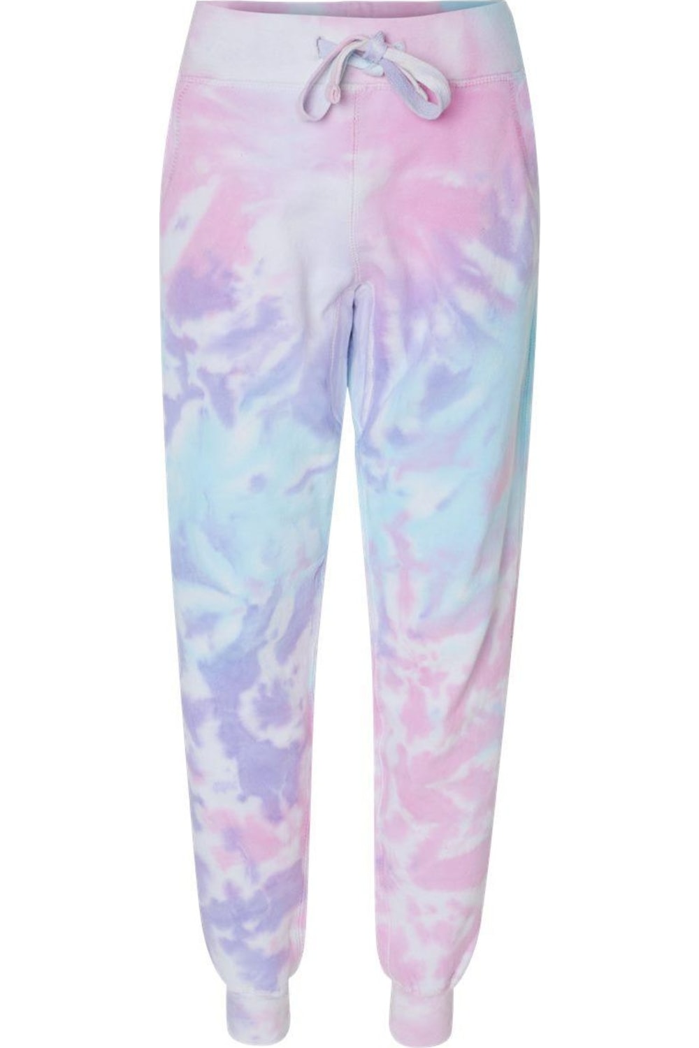 

Джоггеры с узором «тай-дай» Colortone, цвет cotton candy
