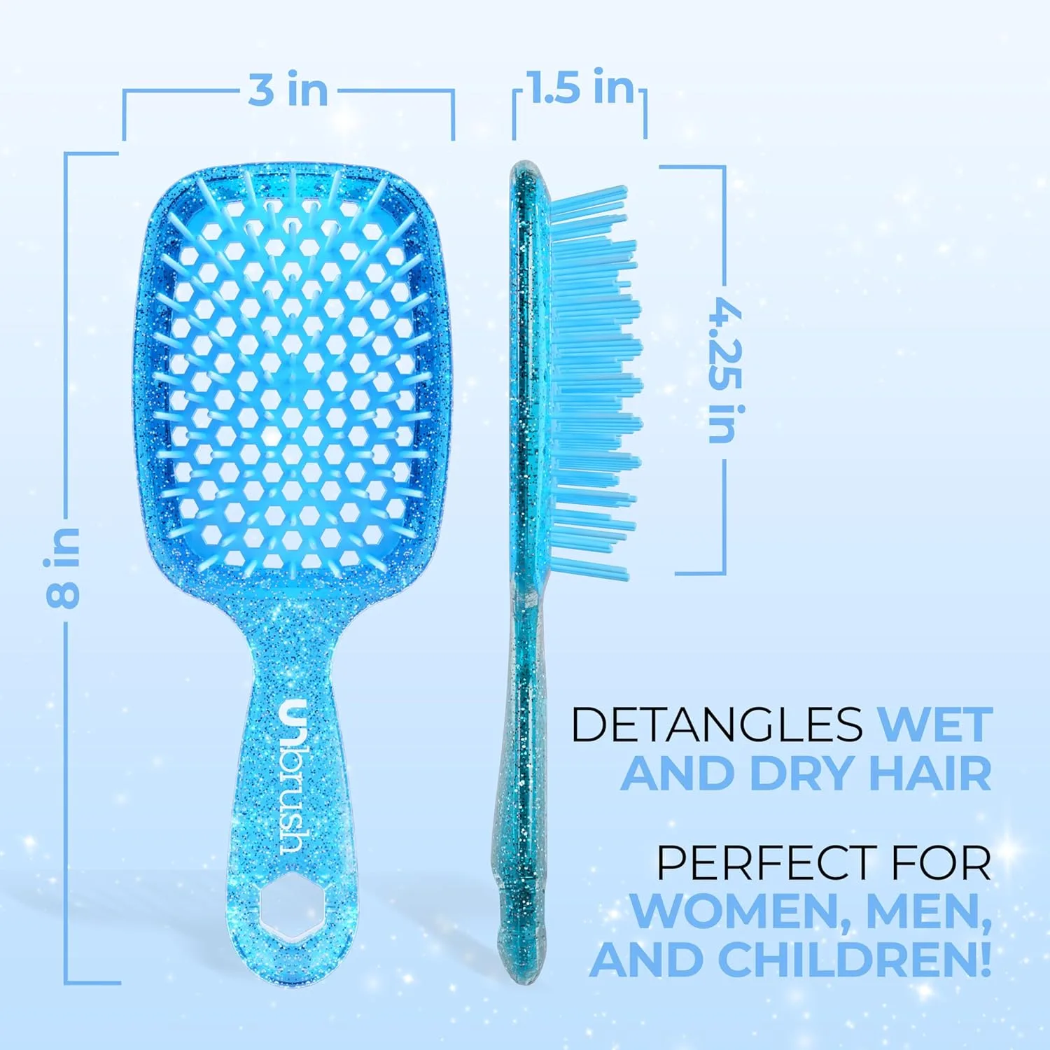 Спрей FHI Heat UNbrush and UNwinder, Sapphire Blue — фото 4