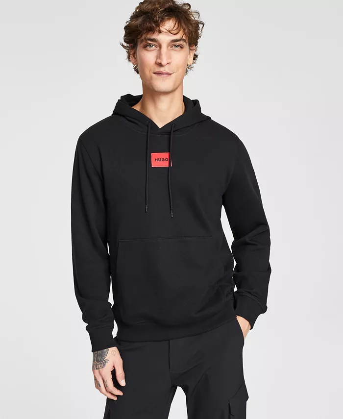 

Мужская худи Regular-Fit с логотипом Hugo Boss, черный