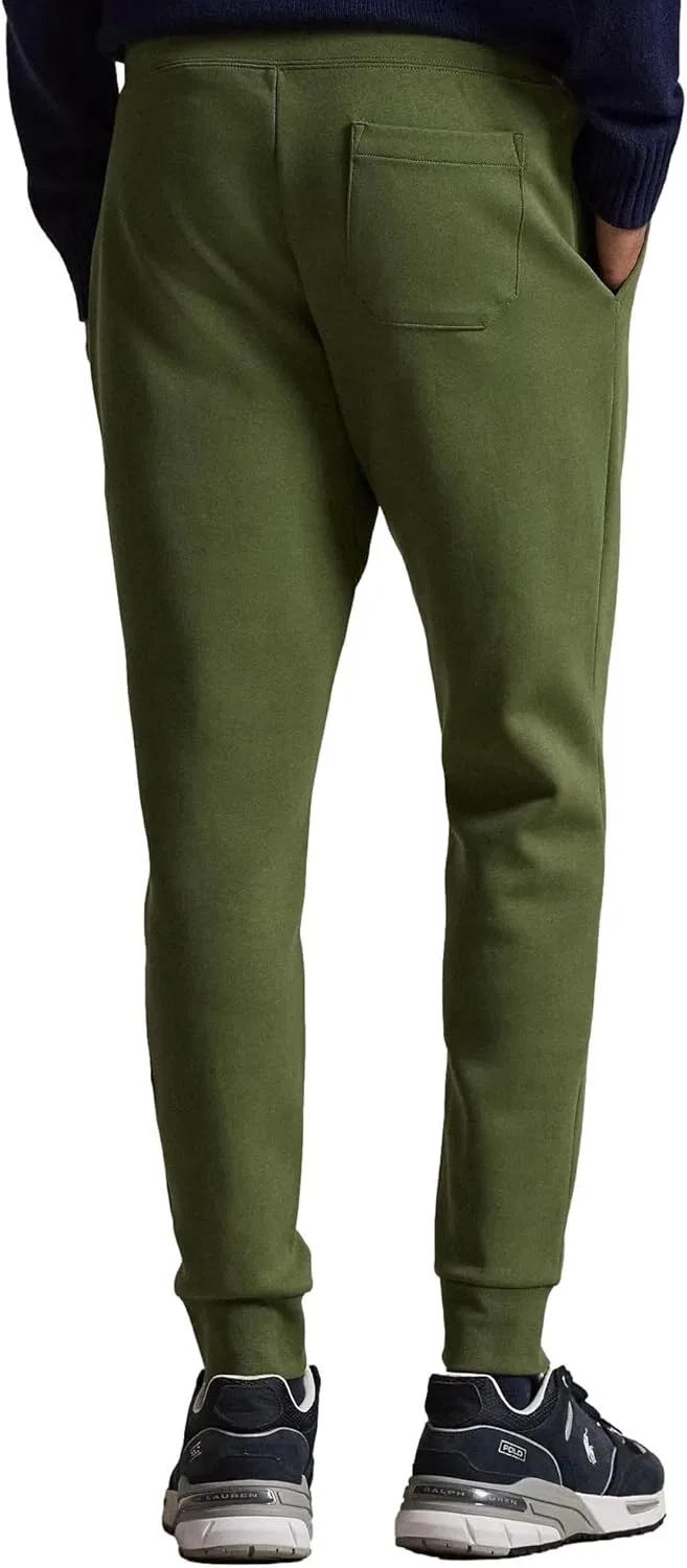 Мужские спортивные брюки POLO RALPH LAUREN Double Kint, коллекция 2025 года, Rl Olive Green — фото 4