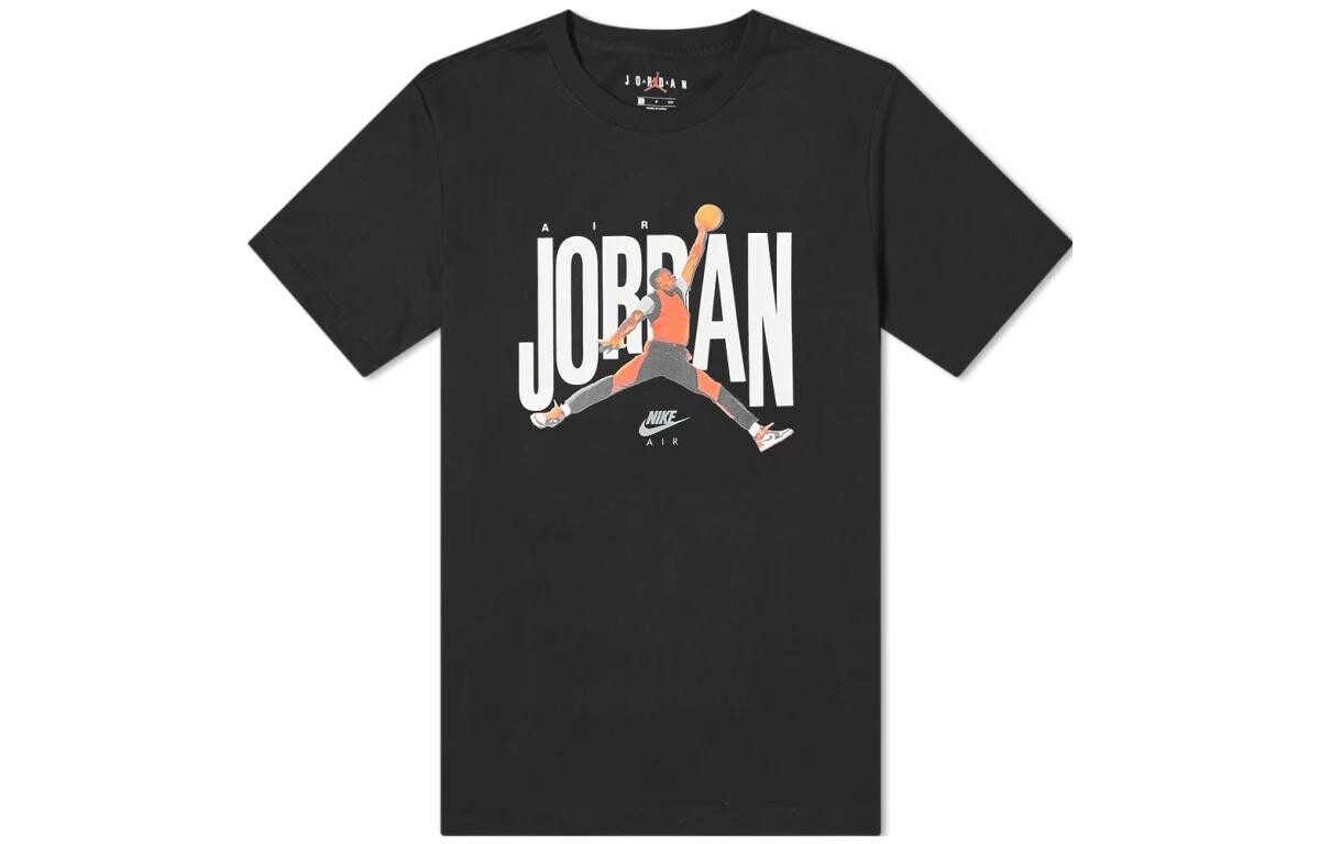 

Футболка Jumpman мужская черная Jordan, черный