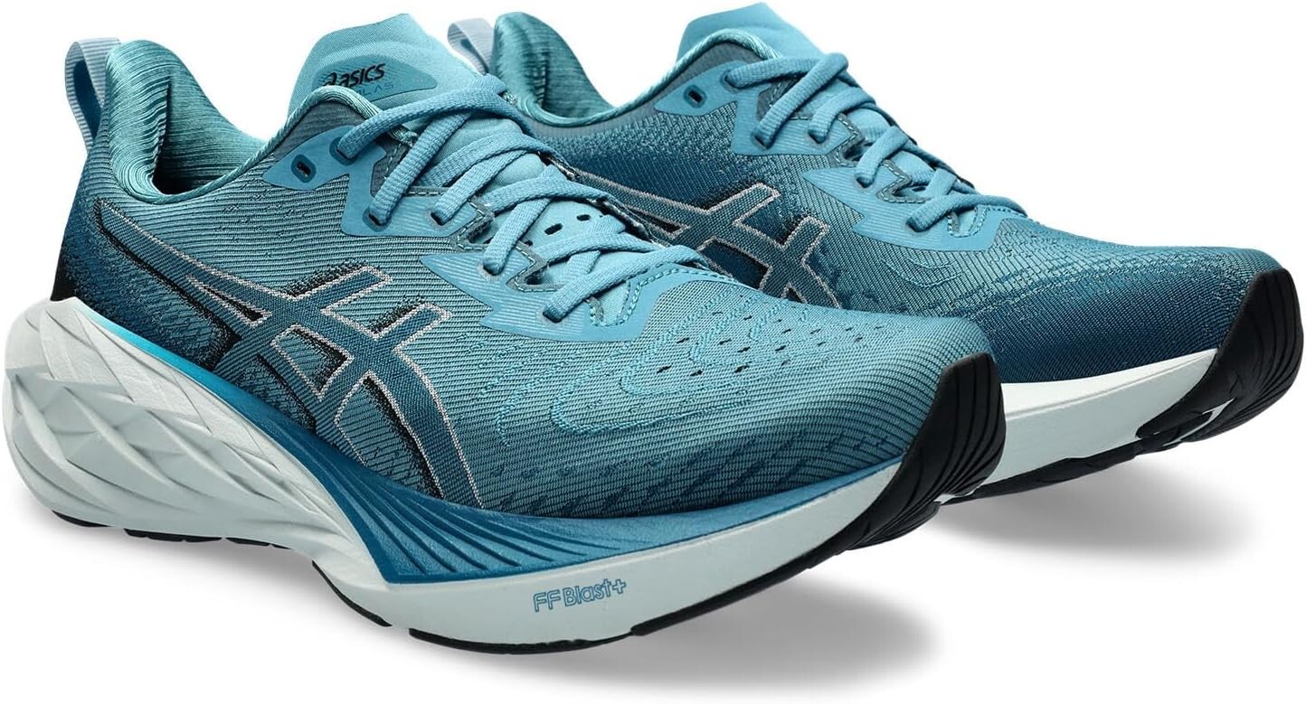 

Кроссовки Novablast 4 ASICS, цвет Blue Teal/Evening Teal