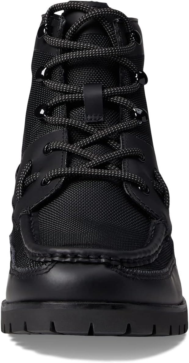 Мужские ботинки POLO RALPH LAUREN Ranger Mid из замши с искусственным мехом, Black 1 — фото 2