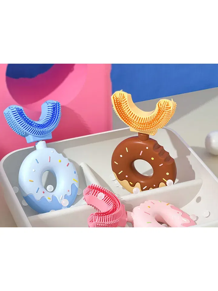 Зубная щетка из медицинского силикона Techkidz Разноцветный — фото 2