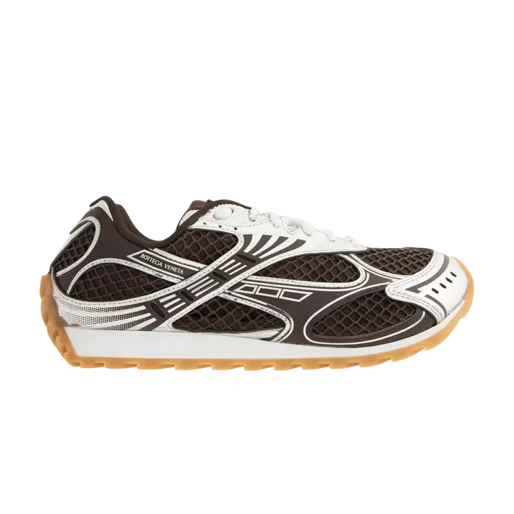 Кроссовки Bottega Veneta Orbit Low Laceup 'Fondant Silver'