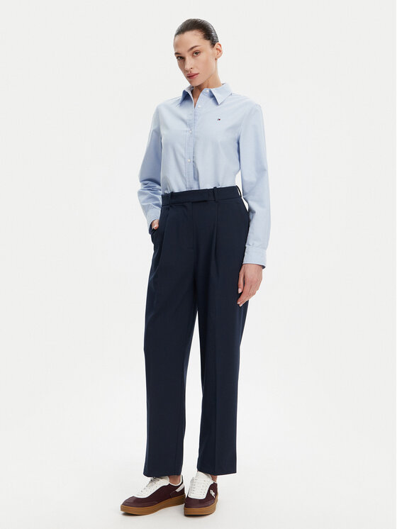 Чиносы tapered fit WW0WW44793 Tommy Hilfiger, синий — фото 2