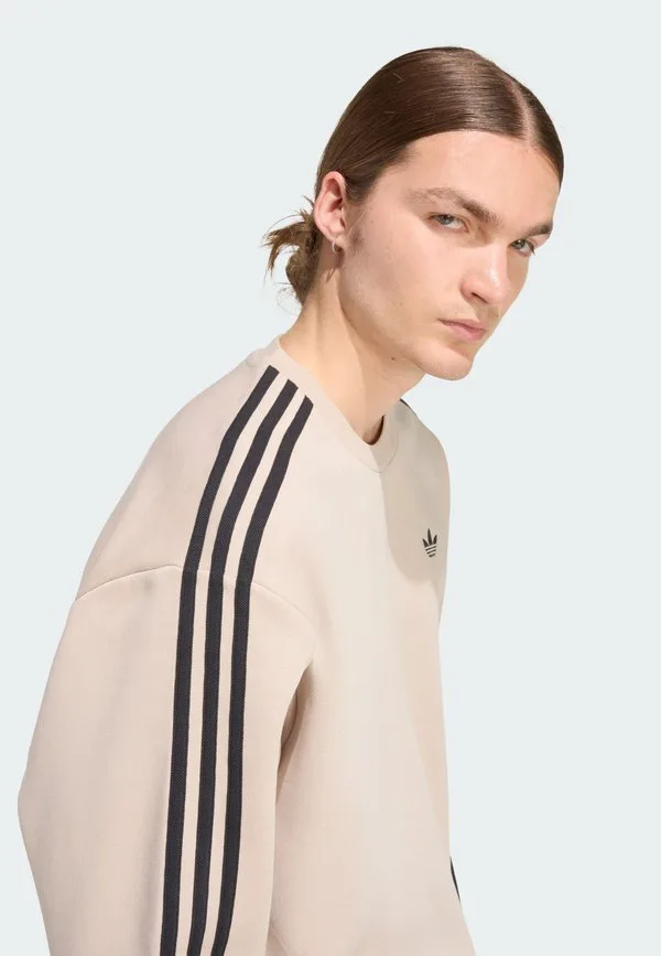 Свободная толстовка crew Adidas Originals, Stone Khaki — фото 3