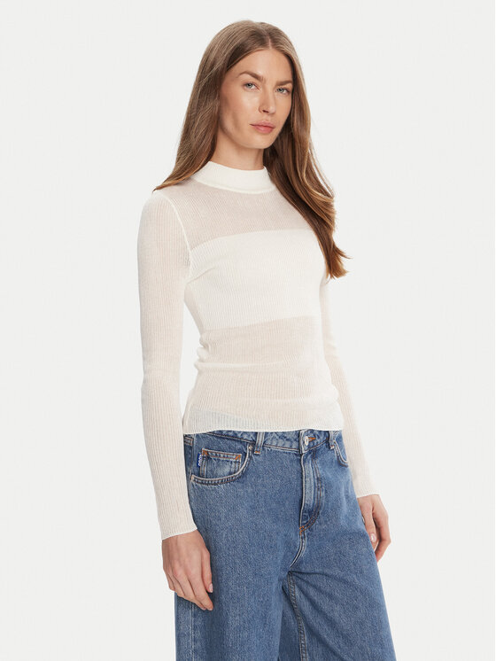 

Свитер slim fit Slumy_B 50543045 Hugo, экрю