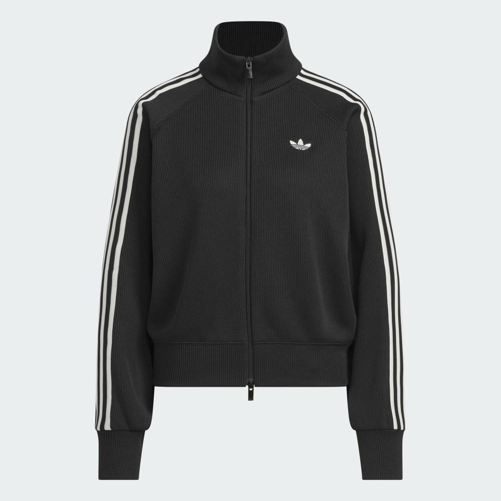 Вязаная спортивная футболка Knit Balloon Adidas, black — фото 4