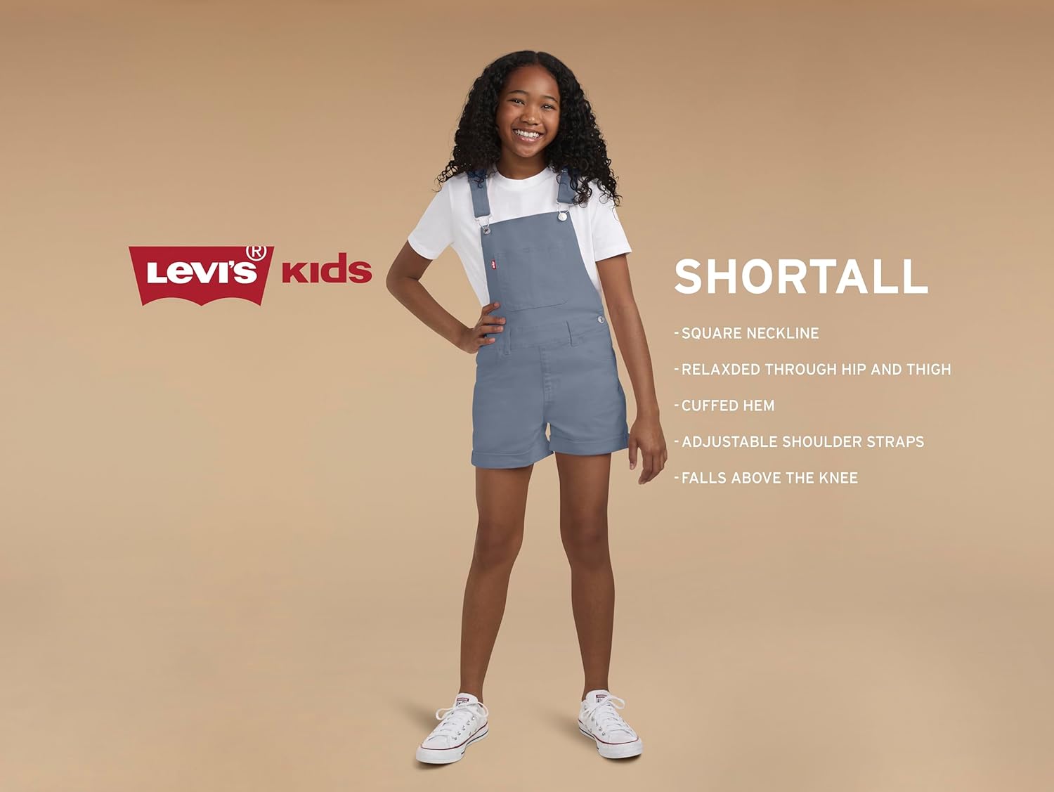 Levi's baby-girls And Baby Denim Shortall, Ever Afternoon — фото 4