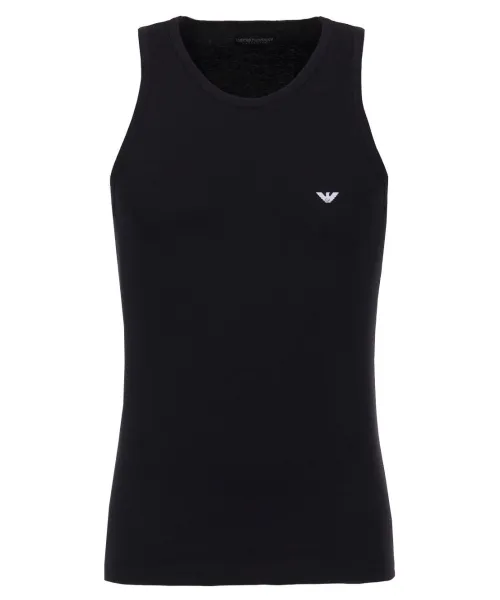 

Майка Slim fit Emporio Armani, черный