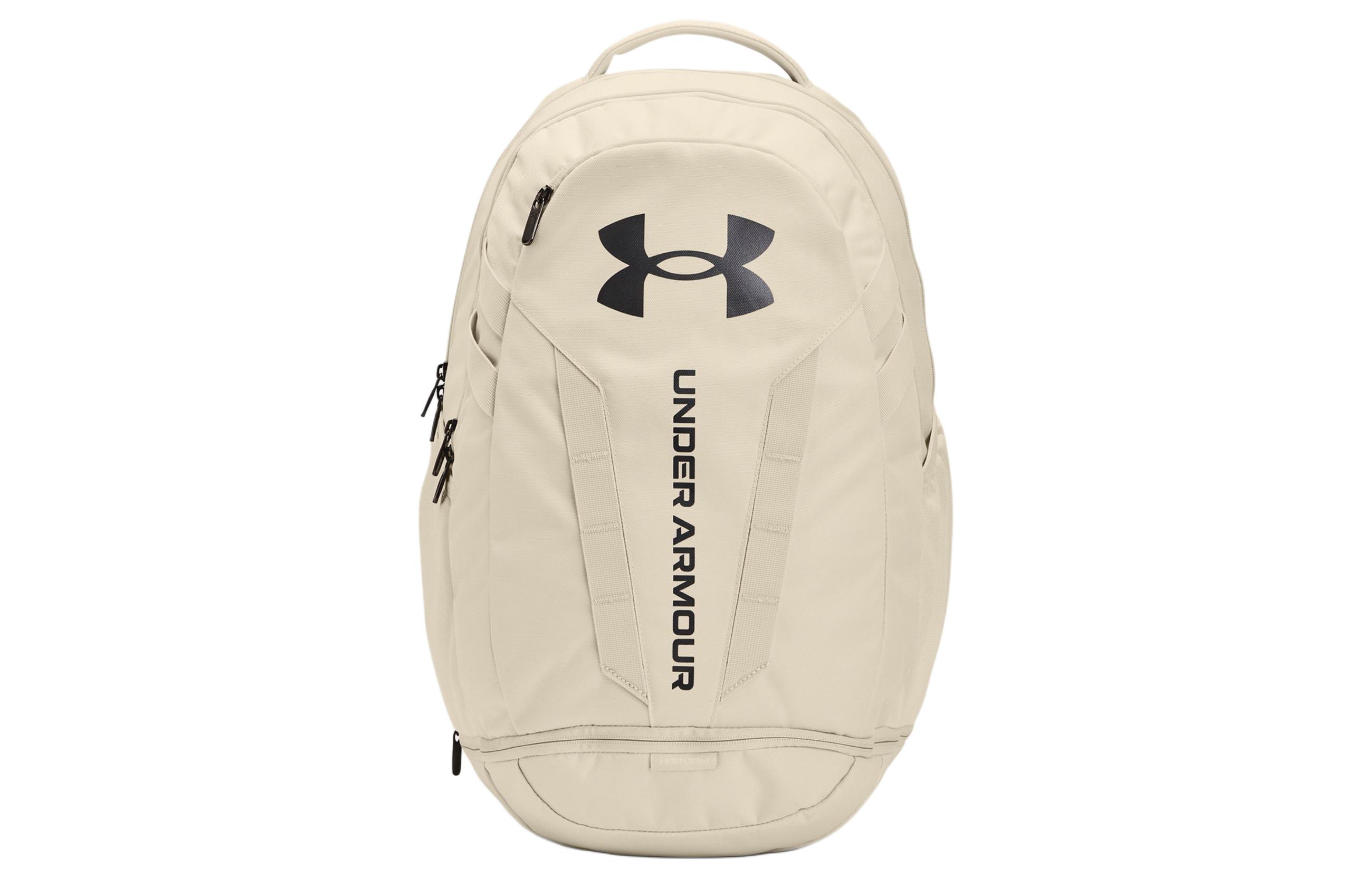 

Under Armour Полиэстеровый рюкзак унисекс каменного цвета с металлическими деталями медного оттенка, Stone Color & Metal Gun Copper