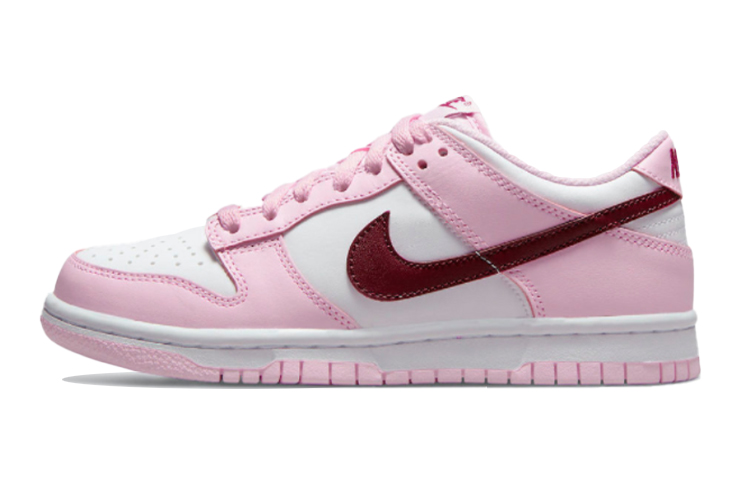 

Nike Dunk Low Pink Foam Red White (GS)