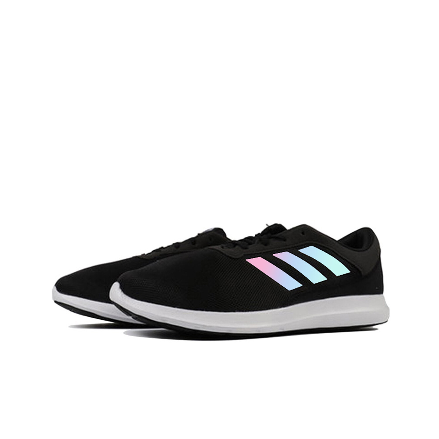 

Кроссовки Coreracer для бега мужские с низким верхом, черные/белые Adidas