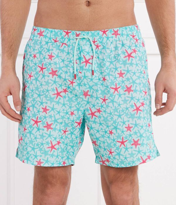 

Шорты для плавания Regular fit Guess Underwear, зеленый