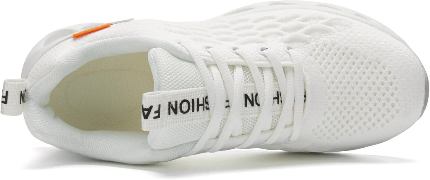 

Мужские кроссовки TSIODFO для бега, тенниса и повседневной ходьбы, белый