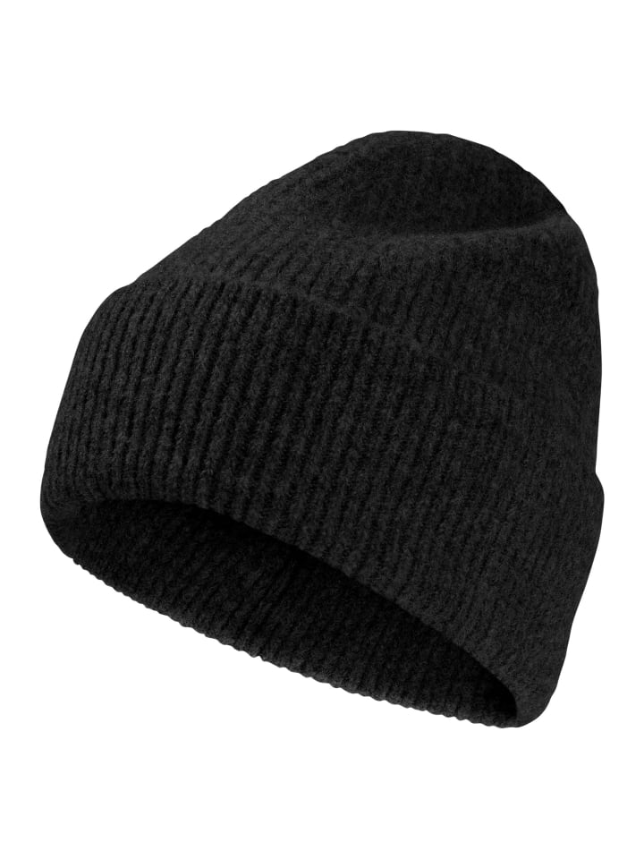 

Jack Wolfskin Шапка Fuzzy Beanie in Schwarz