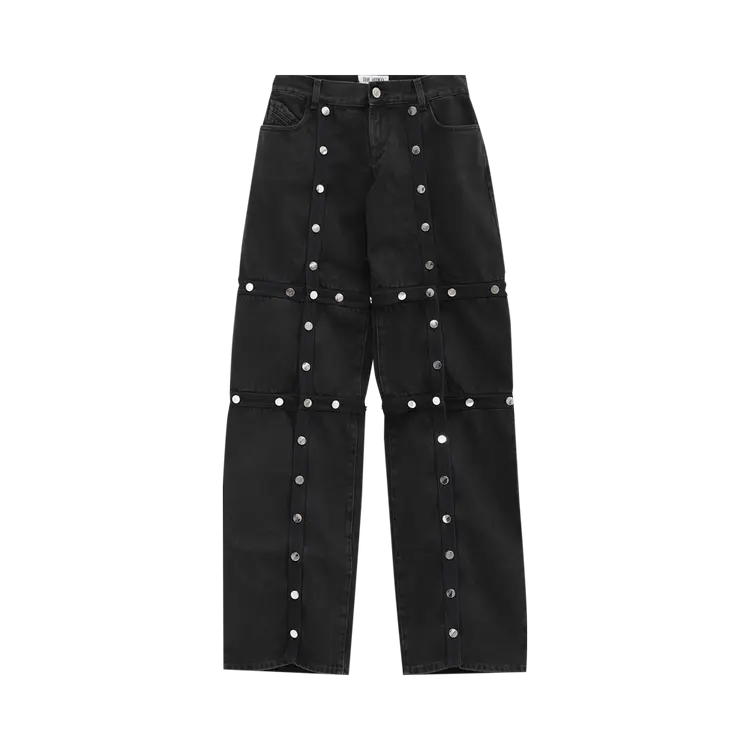 

Брюки The Attico Long 'Black', черный