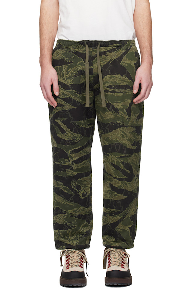 

South2 West8 Брюки-Стринги цвета хаки