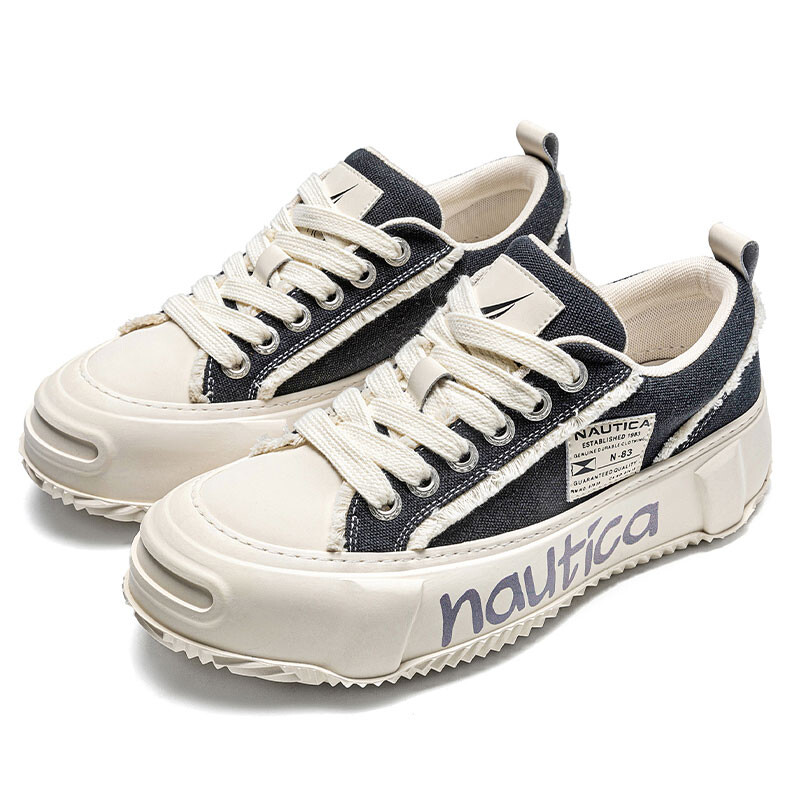 

Холщовые кеды мужские низкие Nautica, светло-голубой