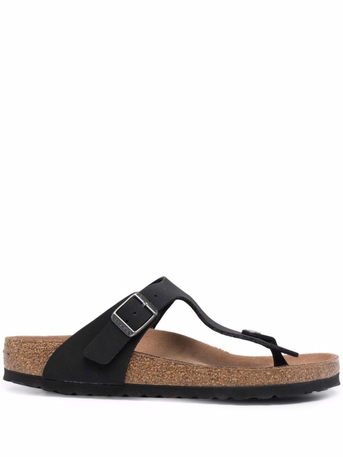 Birkenstock вьетнамки Gizeh Birko-Flor, черный