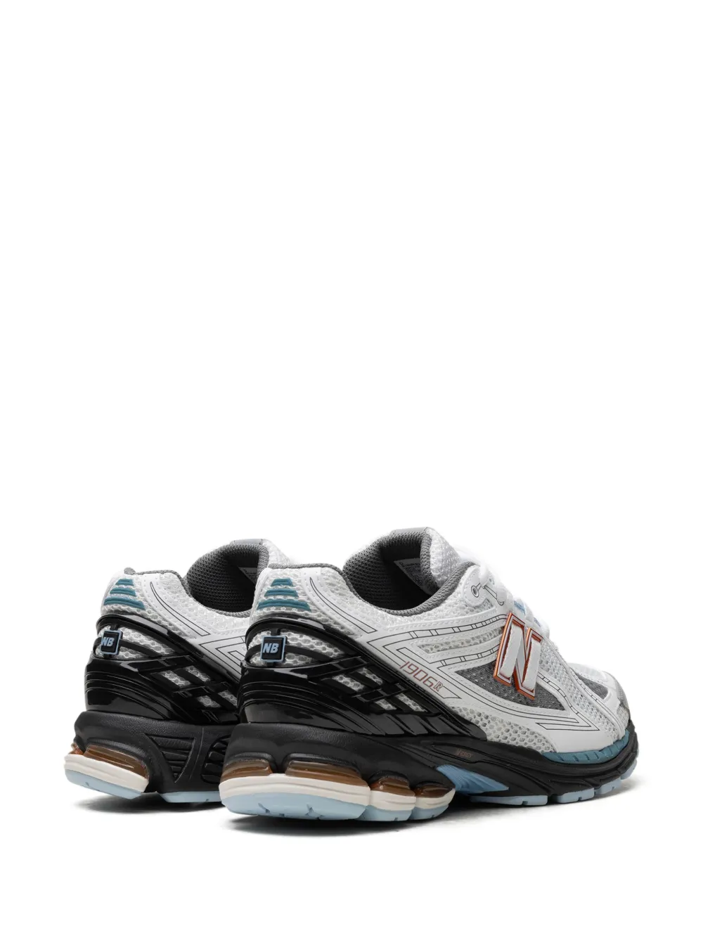Кроссовки 1906R White/Black/Copper NEW BALANCE, белый — фото 3