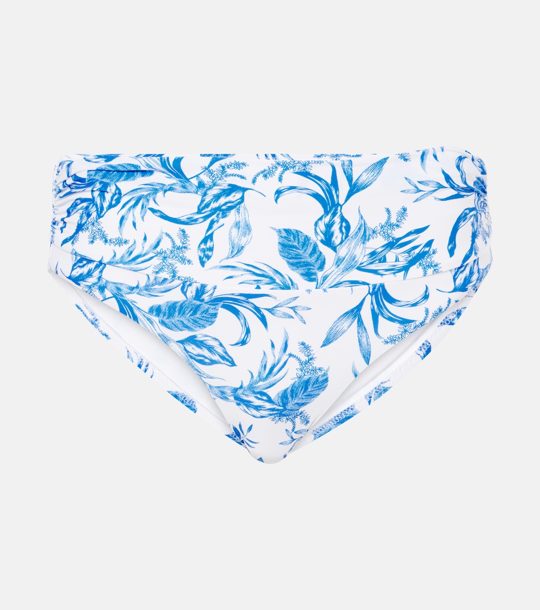 

Плавки бикини с принтом Bel Air Melissa Odabash, Blue Leaf