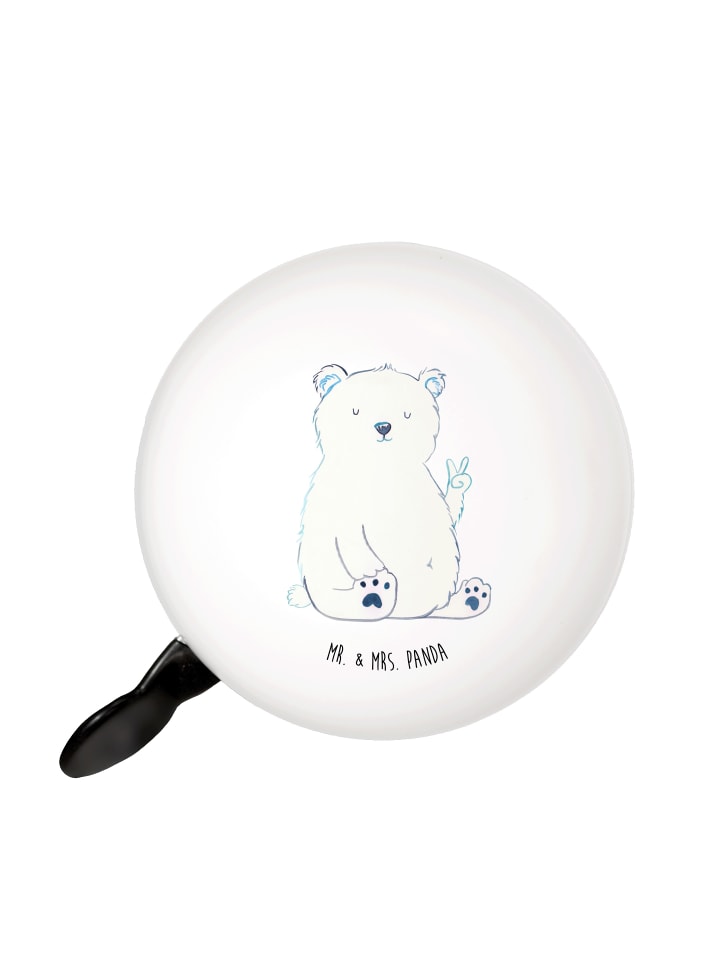 

Mr. & Mrs. Panda велосипедный звонок, белый медведь, ленивый, без слов, в белом
