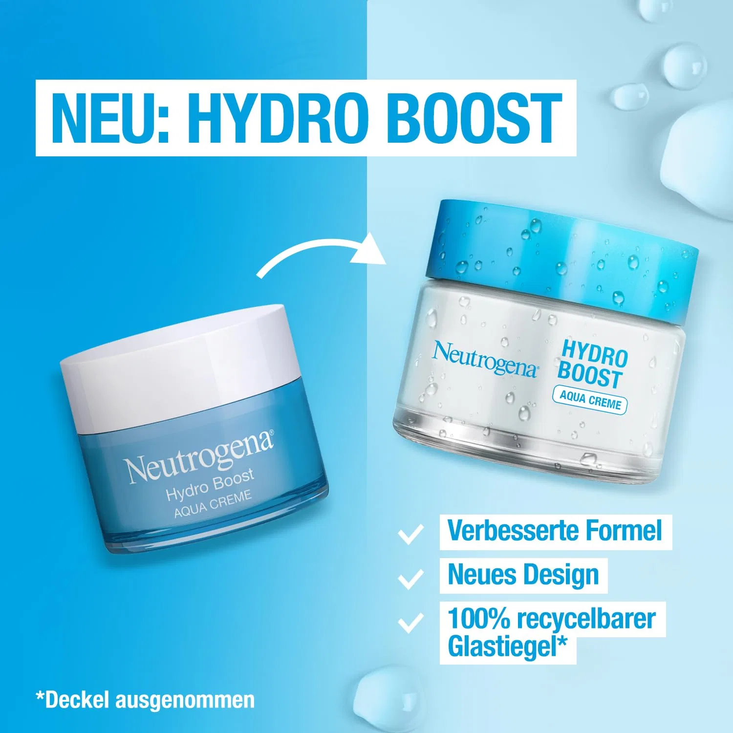 Сыворотка Neutrogena — Hydro Boost Aqua Cream для сухой кожи — фото 3