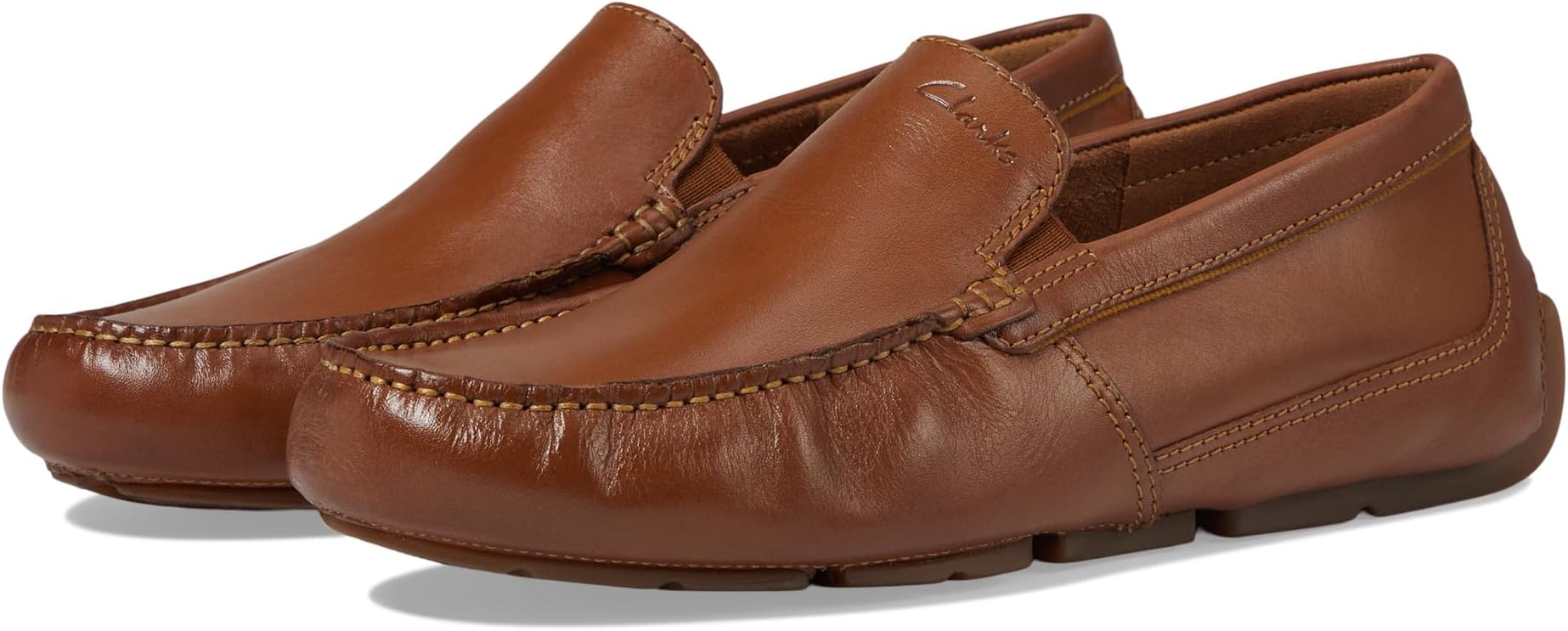 

Лоферы Clarks Markman Plain, цвет Tan Leather