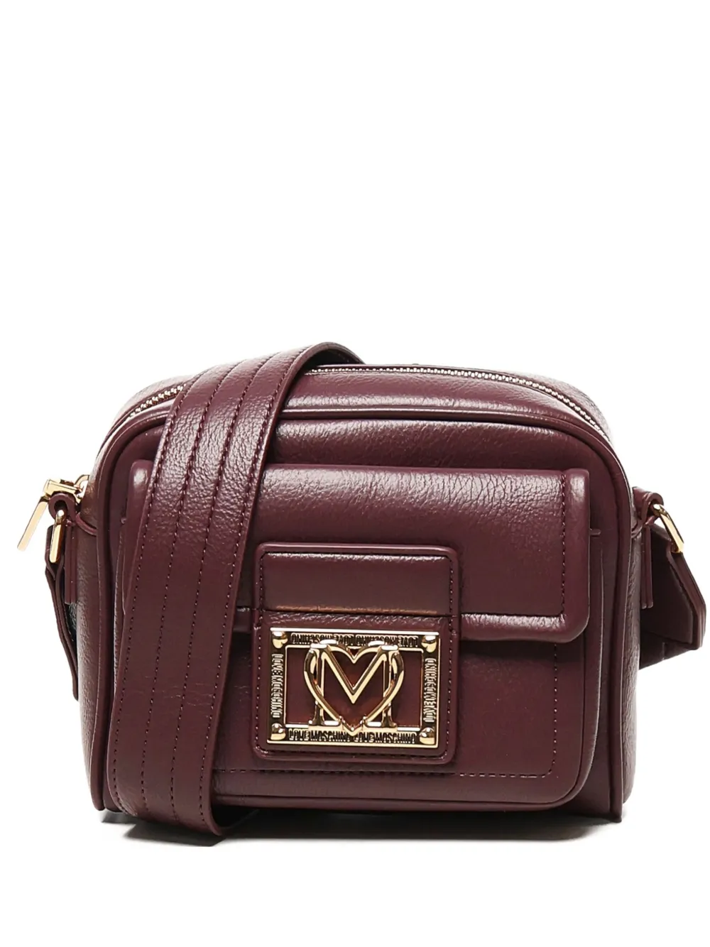 

Сумка через плечо с клапаном и логотипом Love Moschino, красный