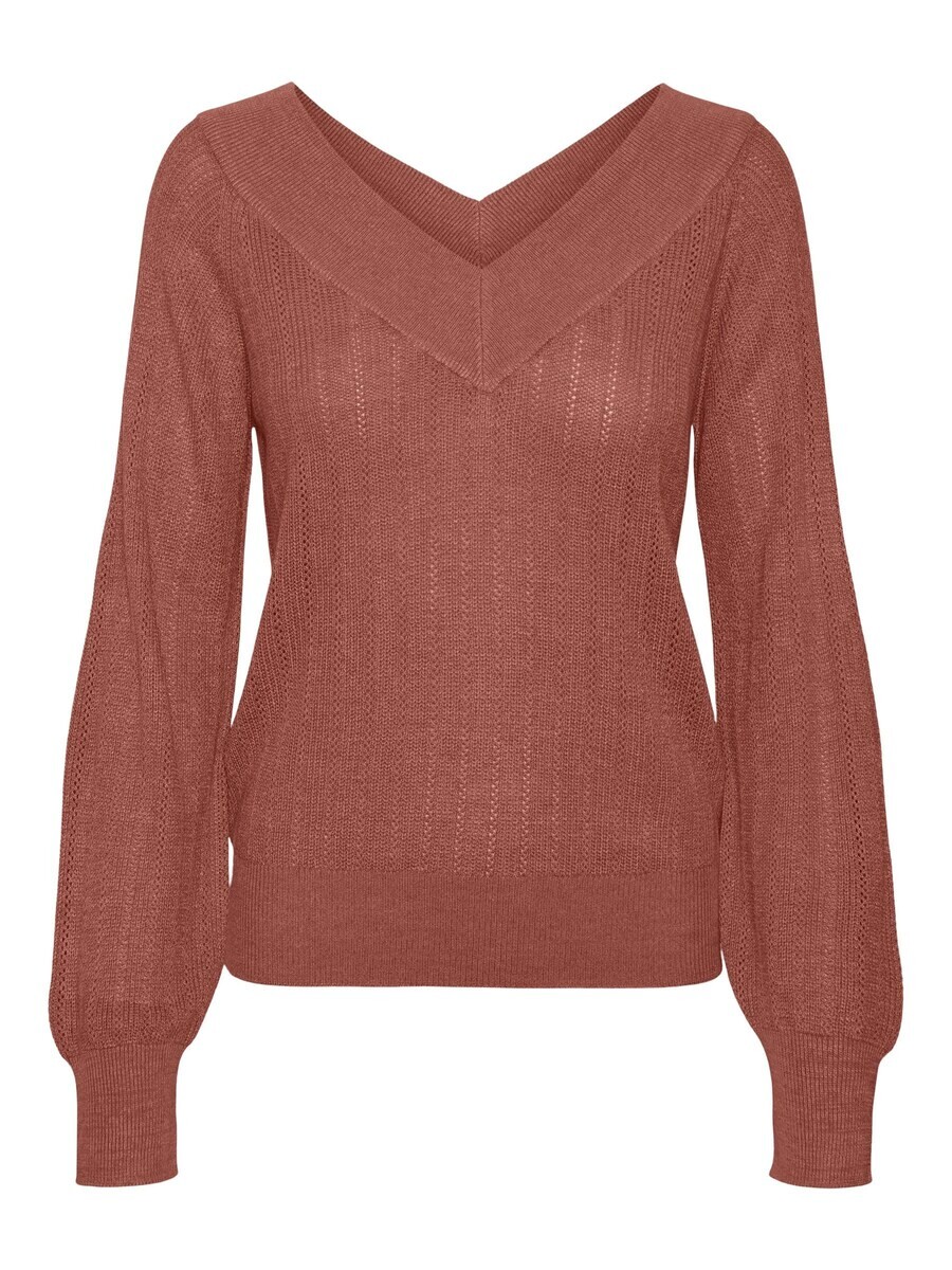 

Свитер VERO MODA Sweater VMNewLexsun, ржаво-красный