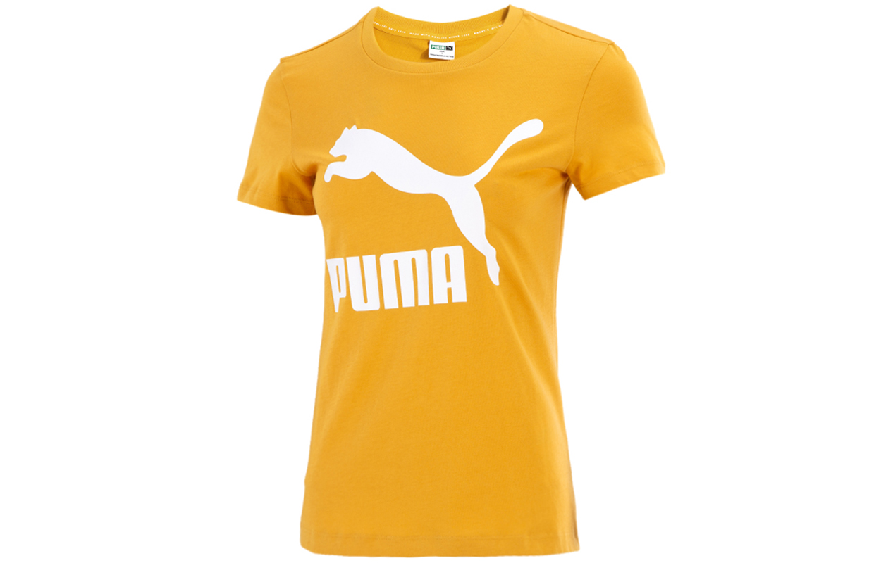 

Футболка ESS женская желтая Puma