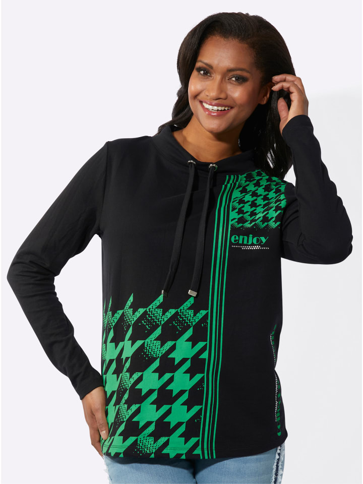 

Толстовка с принтом травянисто-зеленого и черного цветов WITT WEIDEN